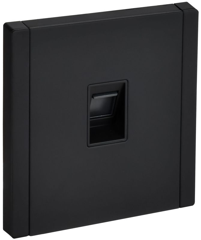розетка компьютерная forte&piano fp132m rj45 кат.5e черн. iek fp-k10-1-m-k02 от BTSprom.by