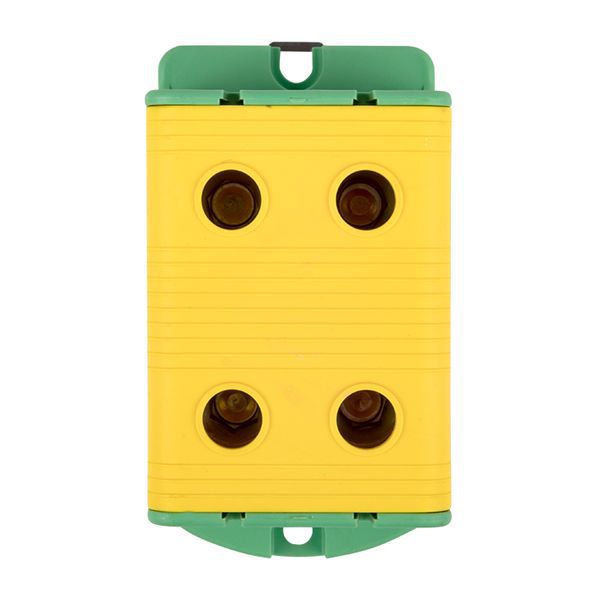  Клемма силовая вводная двойн. КСВ 35-150кв.мм желт./зел. PROxima EKF kvs2-35-150-y-green фото в каталоге от BTSprom.by