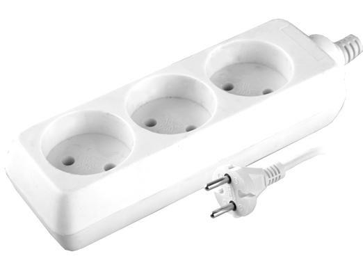 удлинитель 3х1.5м без заземл. 10а ip20 s 3х1.5 2.2квт volsten 9299 от BTSprom.by