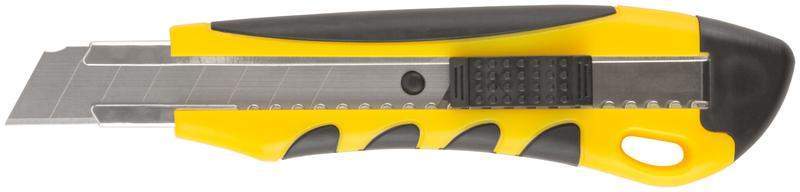 нож технический 18мм усиленный прорезиненный fit 10252 от BTSprom.by