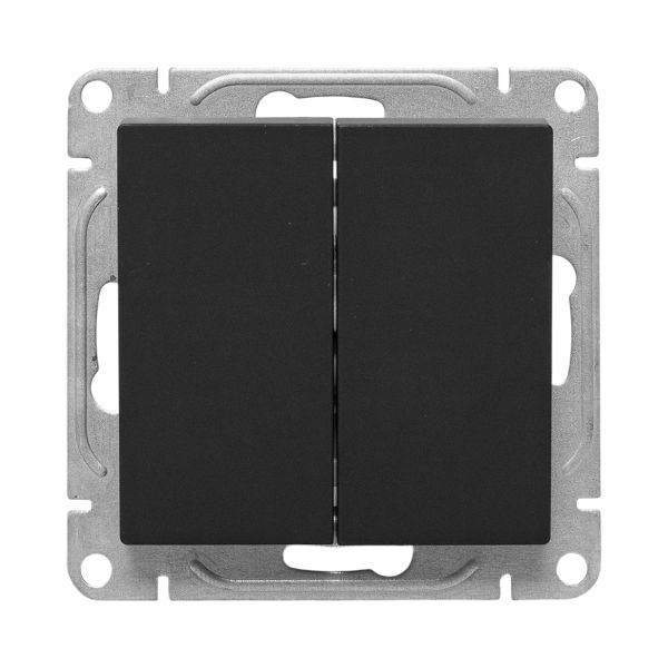  Выключатель перекрестный 2-кл. СП Эпика механизм черн. EKF UP1-SWB-22 фото в каталоге от BTSprom.by