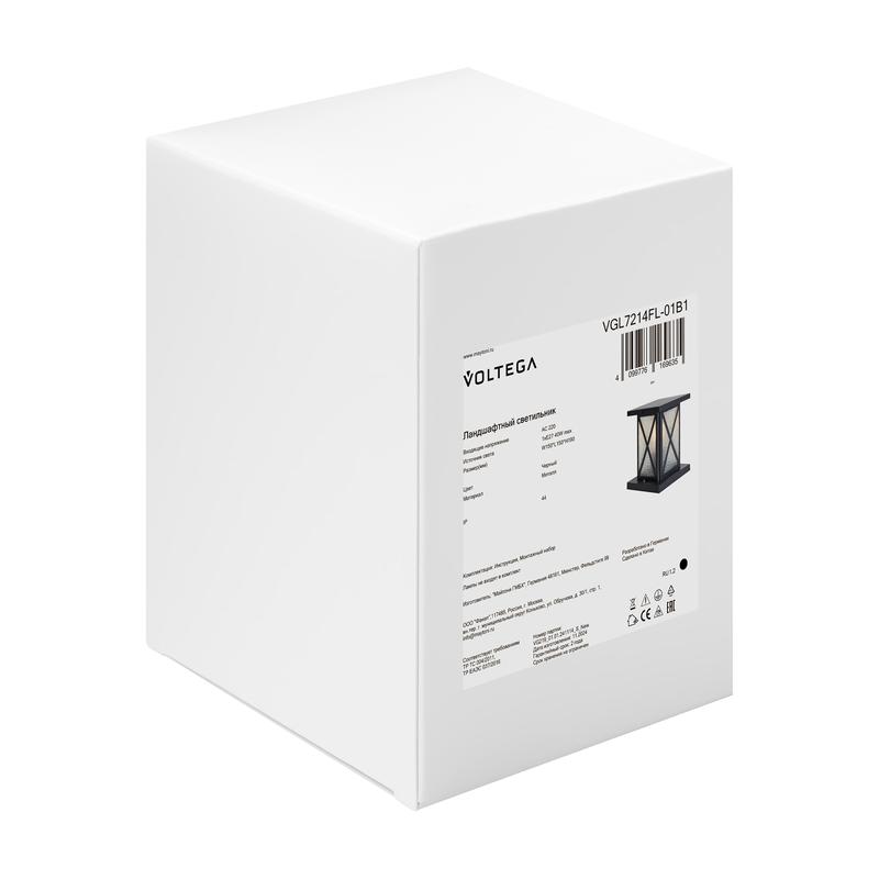 Светильник Gabi 1х40Вт E27 IP44 ландшафтный Voltega VGL7214FL-01B1 фото в каталоге от BTSprom.by