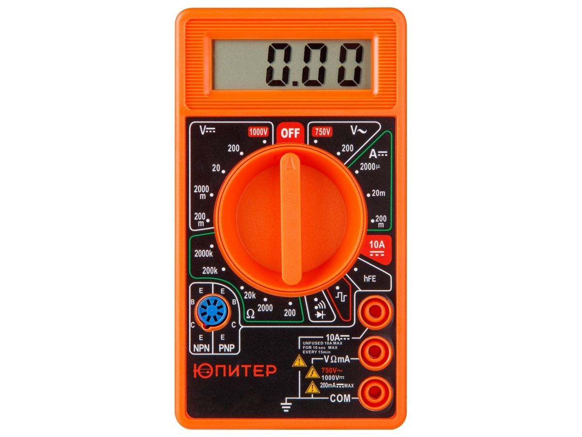  Мультиметр цифровой 832 Юпитер (ЮПИТЕР) JP9106 фото в каталоге от BTSprom.by