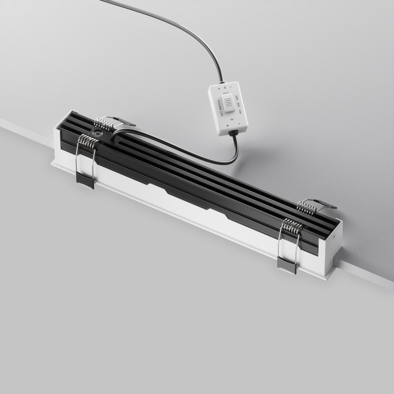  Светильник Basis 20Вт 3000К-6000К 120град. встраив. Maytoni DL066-20W3-6K-W фото в каталоге от BTSprom.by