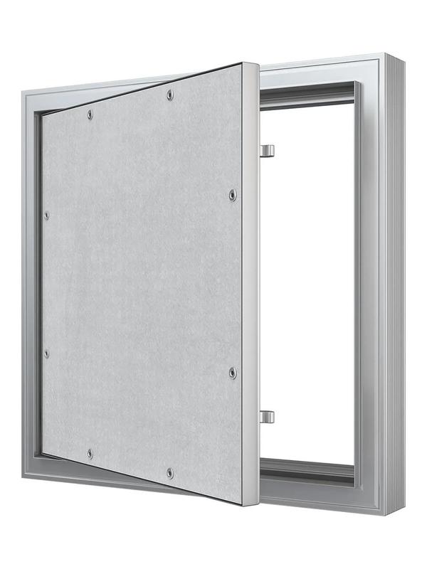 люк ревизионный d ceramo comfort 400х600мм скрыт. монтаж усилен. петля алюм. evecs d4060 ceramo comfort от BTSprom.by
