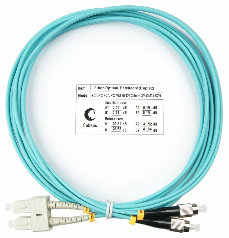 шнур оптический fop-50-sc-fc-3m duplex sc-fc 50/125мм om3 3м lszh cabeus 7580c от BTSprom.by