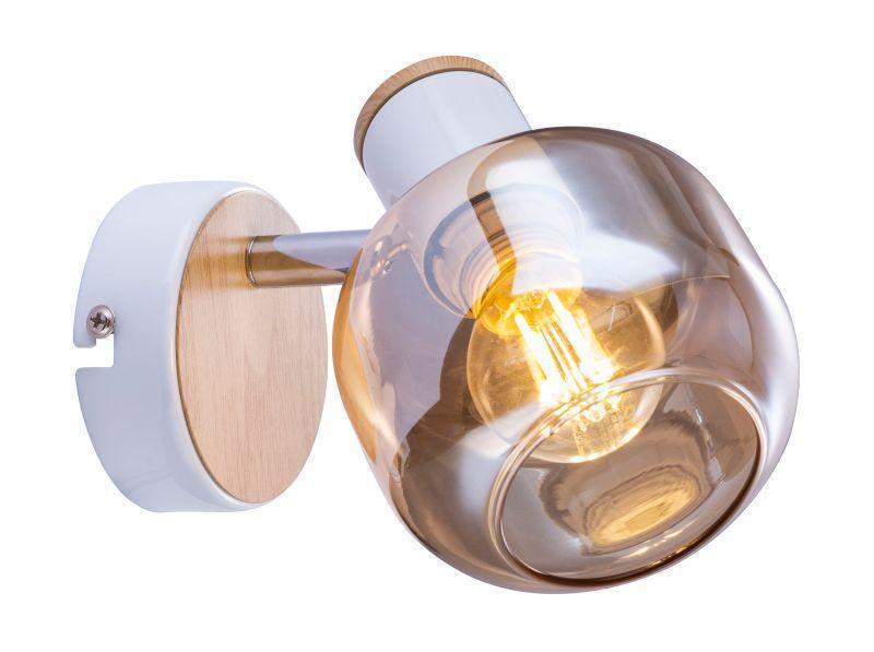 светильник kalisto 7025-701 40вт e14 настен./потолочн. спот поворотн. 1 мелодия rivoli б0047090 от BTSprom.by