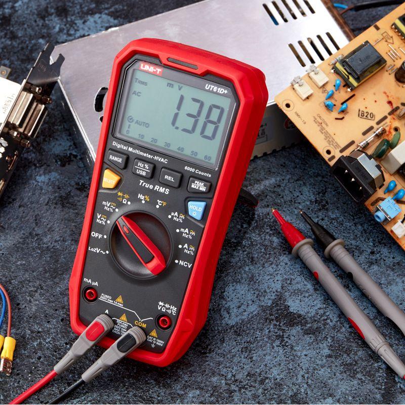  Мультиметр профессиональный UT61D+ UNI-T 13-0093 фото в каталоге от BTSprom.by