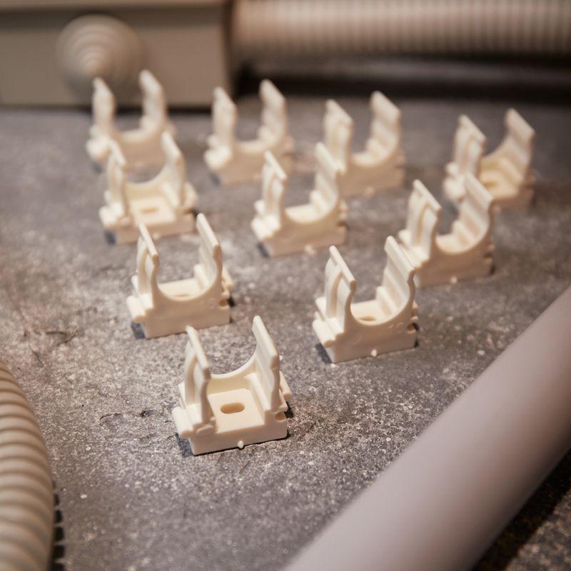  Держатель для труб (клипса) d16мм для монтажн. пистолета бел. Rexant 28-0416-3 фото в каталоге от BTSprom.by