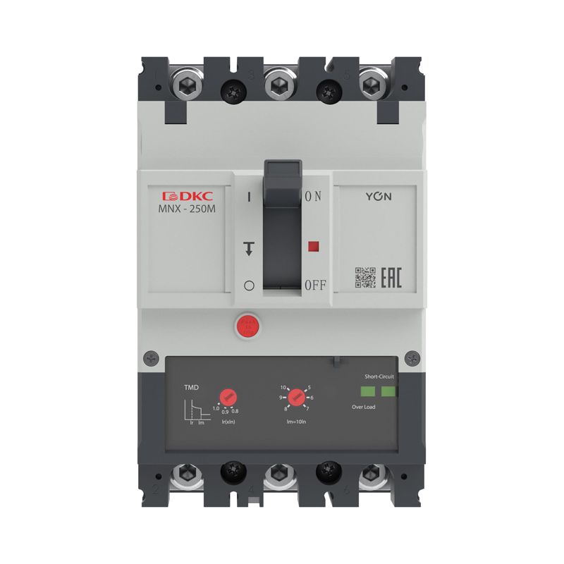  Выключатель автоматический 3P 200А 100кА pro MNX250M при AC415V расцепитель TMD YON MNX250M3PTMD0200 фото в каталоге от BTSprom.by