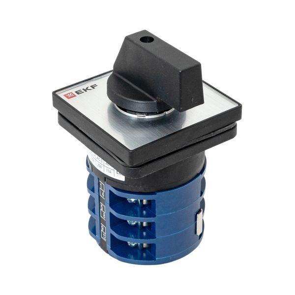  Переключатель кулачковый ПК-1-102 2п 32А "0-1-2-3" IP65 EKF pk-1-102-32-65 фото в каталоге от BTSprom.by