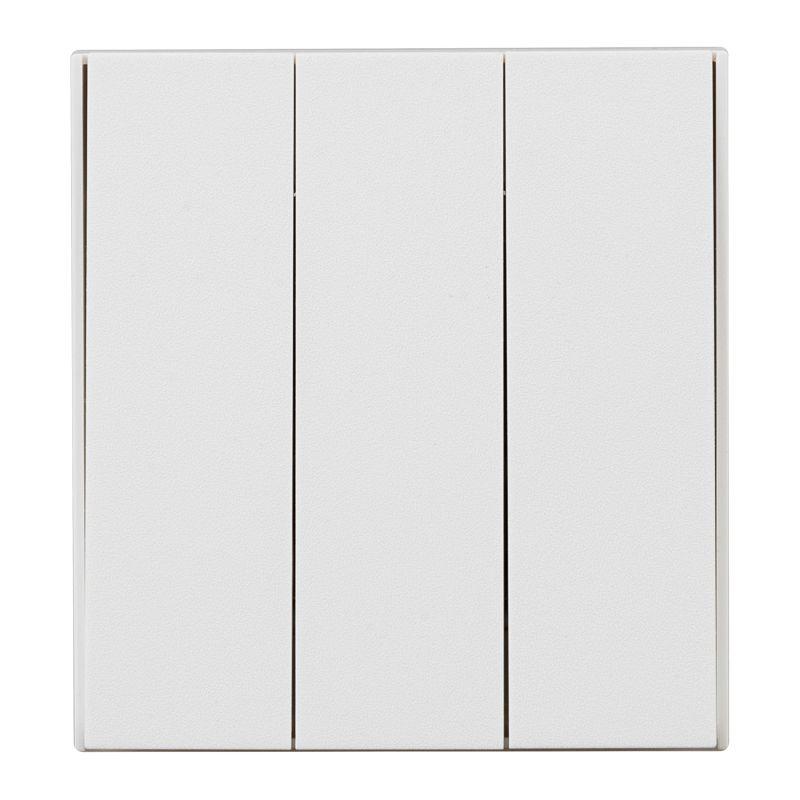 выключатель 3-кл. сп strong 10а ip20 жемчуж. kranz kr-78-0707-4 от BTSprom.by