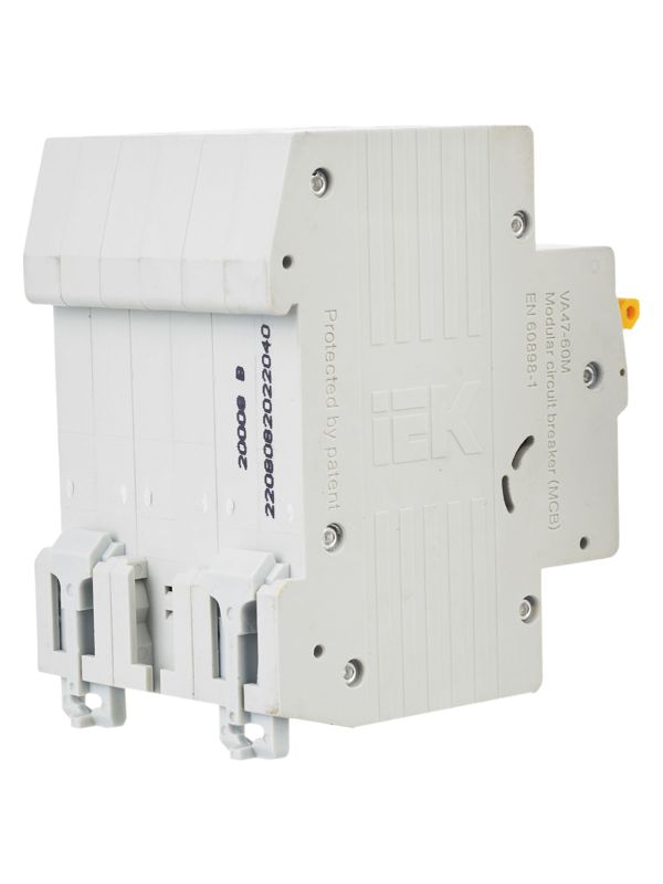  Выключатель автоматический модульный 3п B 40А 6кА ВА47-60M KARAT IEK MVA31-3-040-B фото в каталоге от BTSprom.by