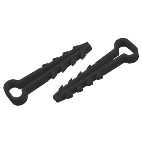  Дюбель-хомут 5-10мм для плоского кабеля NO-224-565 черн. (уп.10шт) Эра Б0066252 фото в каталоге от BTSprom.by