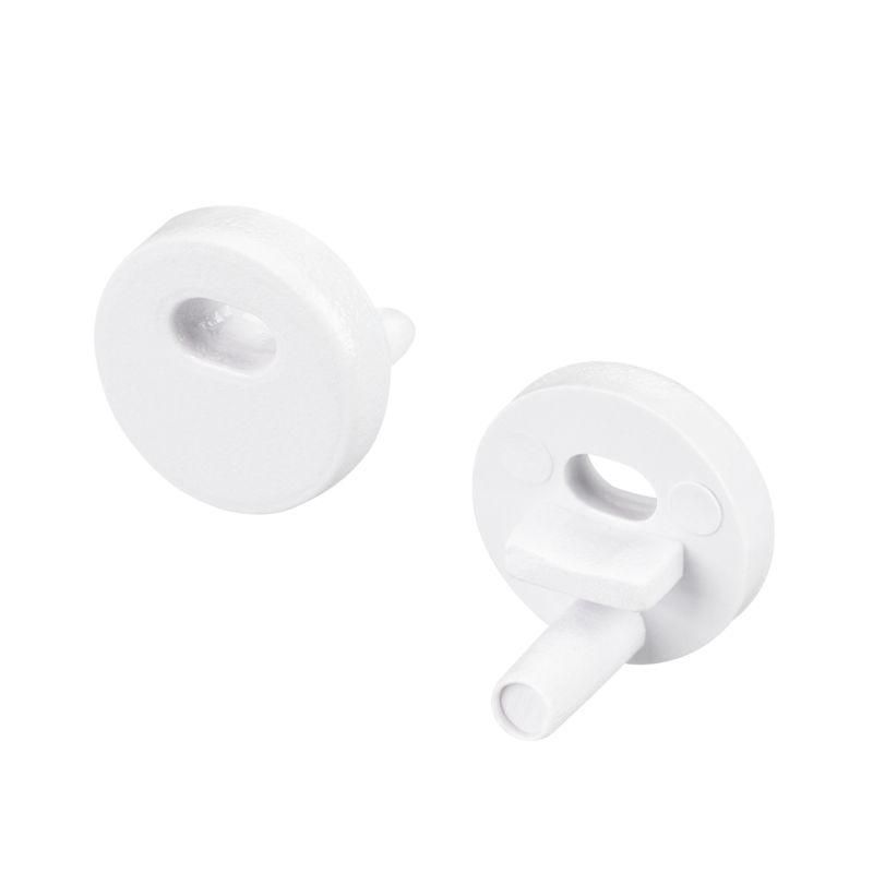заглушка arh-round-d8 с отверстием пластик arlight 037401 от BTSprom.by