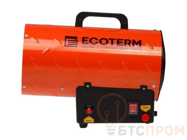  Нагреватель воздуха газовый Ecoterm GHD-101 (10 кВт, 320 куб.м/час) фото в каталоге от BTSprom.by