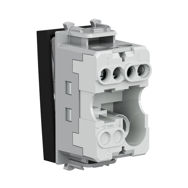  Выключатель модульный 1мод. Avanti "Черный матовый" DKC 4412101 фото в каталоге от BTSprom.by