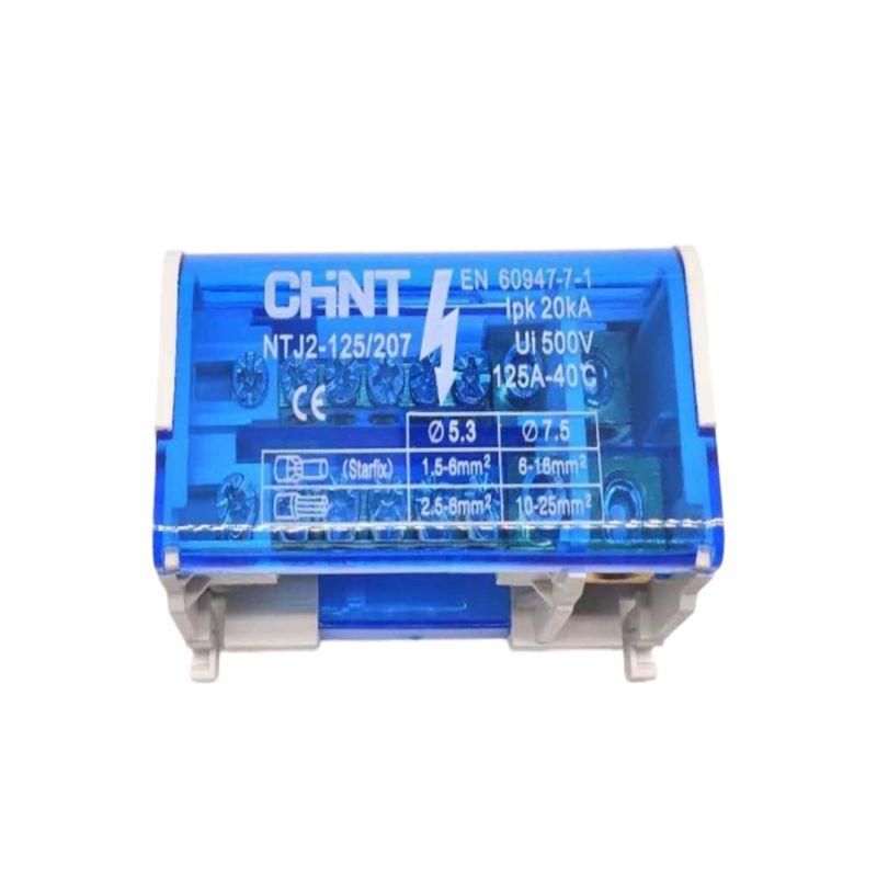 шина нулевая в корпусе на din (ntj2) 2х7 chint chint 810000 от BTSprom.by