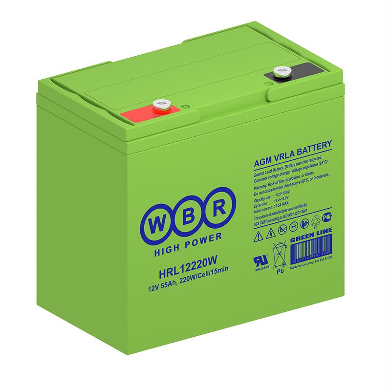  Аккумулятор 12В 56.3А.ч WBR HRL12220W WBR фото в каталоге от BTSprom.by