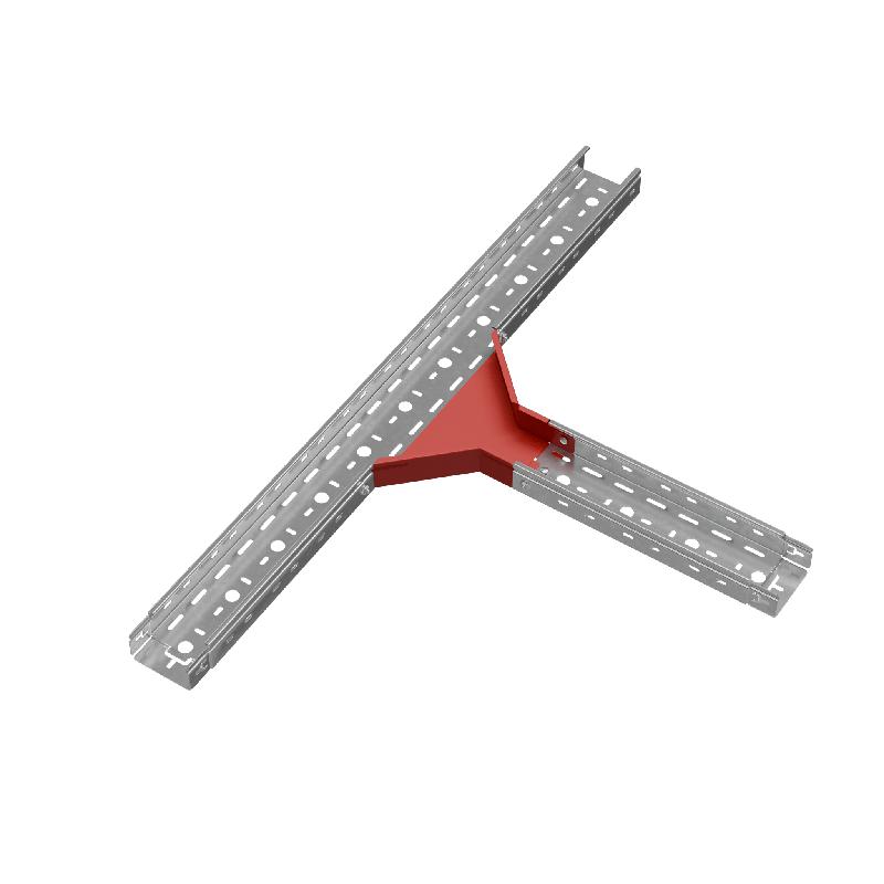 Ответвитель для лотка Т-образ. 100х50 сталь 0.8мм "ПЛЮС" TUplus50-100 КМ PL0580 фото в каталоге от BTSprom.by