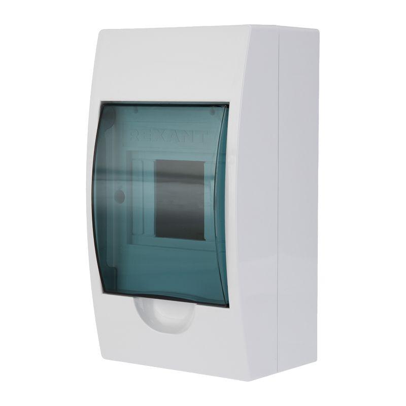  Бокс ЩРН-П-4 IP41 пластик. бел. Rexant 11-0304 фото в каталоге от BTSprom.by