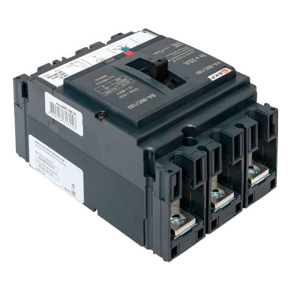 Выключатель автоматический 3п 160/25А 36кА ВА-99C Compact NS PROxima EKF mccb99C-160-25 фото в каталоге от BTSprom.by