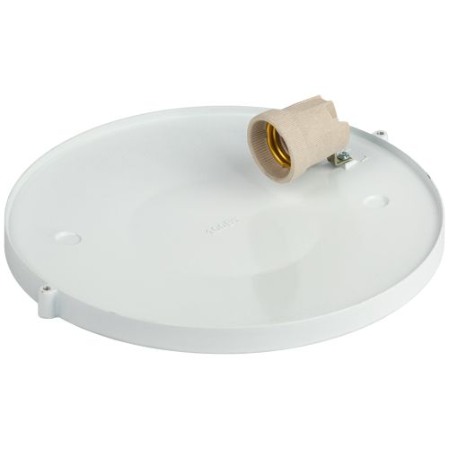  Светильник "Акватермо" НБП 03-100-001 max 100Вт E27 IP54 D240 круг алюм./стекло бел. ЭРА Б0048420 фото в каталоге от BTSprom.by