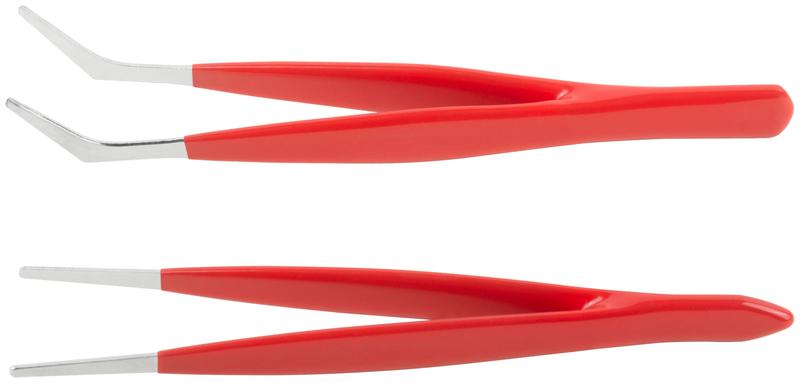  Набор пинцетов 2шт с ПВХ ручкой FIT 67435 фото в каталоге от BTSprom.by