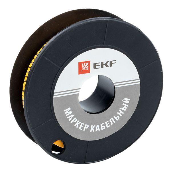 маркер каб. 6.0кв.мм "1" (ес-3) (уп.350шт) ekf plc-km-6-1 от BTSprom.by