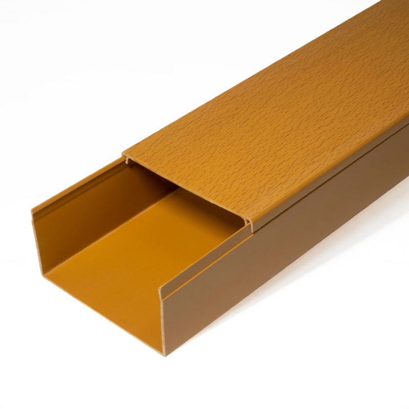 кабель-канал 80х60 l2000 с двойн. замком бук промрукав pr03.0205 от BTSprom.by