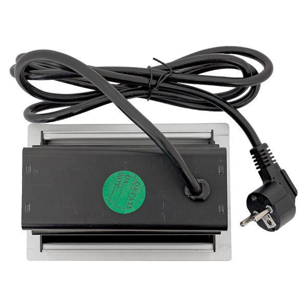  Лючок встраиваемый настольный 4 модуля C-Line EKF cl-vnl-4-s фото в каталоге от BTSprom.by