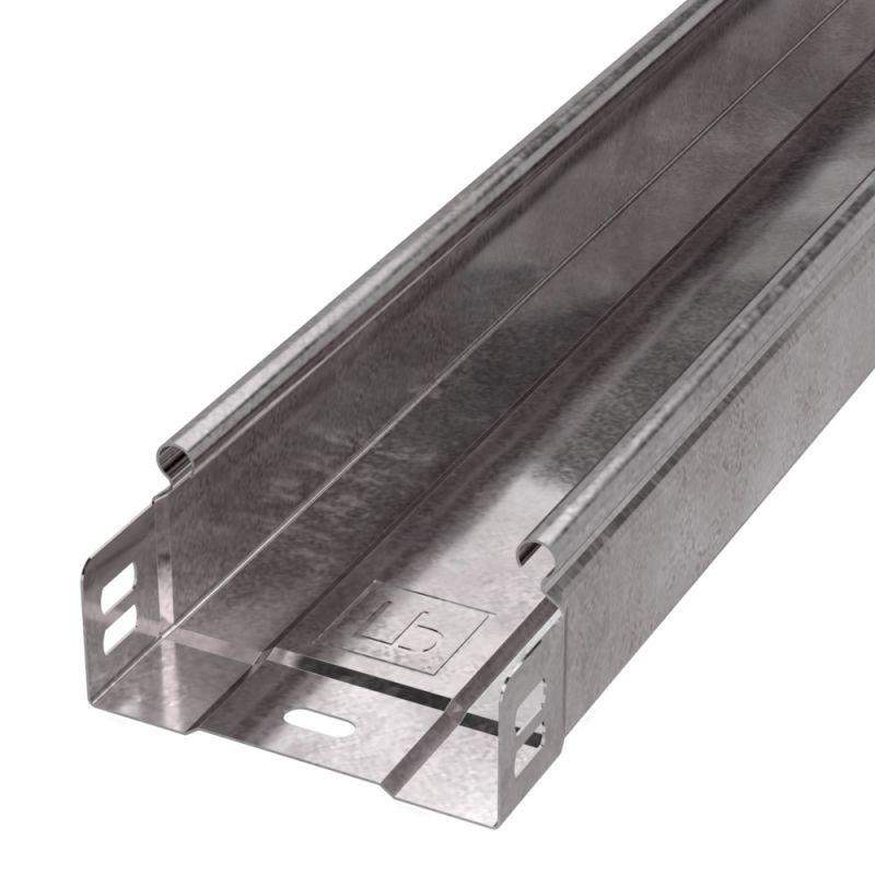 Лоток листовой неперфорированный 100х50 L3000 сталь 0.7мм Стандарт Промрукав PR16.0046 от BTSprom.by