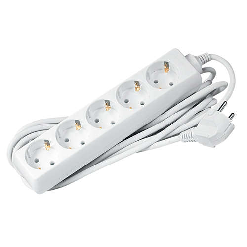 удлинитель 5х7м с заземл. 16а ip20 ex-05g-700 3.5квт пвс 3х1 jazzway 5003552 от BTSprom.by
