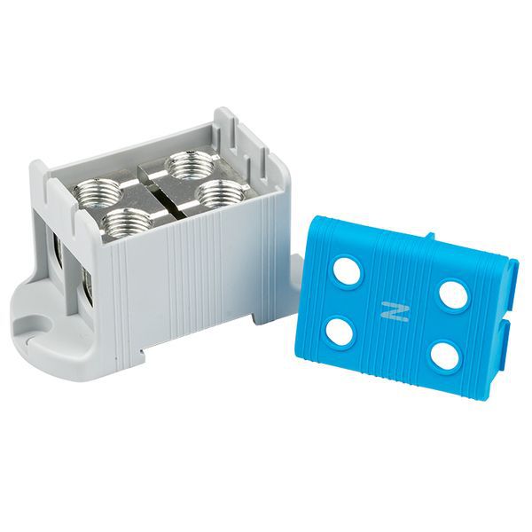  Клемма силовая вводная двойн. КСВ 16-95кв.мм син. EKF plc-kvs2-16-95-blue фото в каталоге от BTSprom.by
