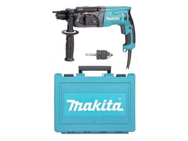 перфоратор makita hr 2470 x19 в чем. (780 вт, 2.7 дж, 3 реж., патрон sds-plus, бзп в комплекте, вес 2.6 кг) от BTSprom.by