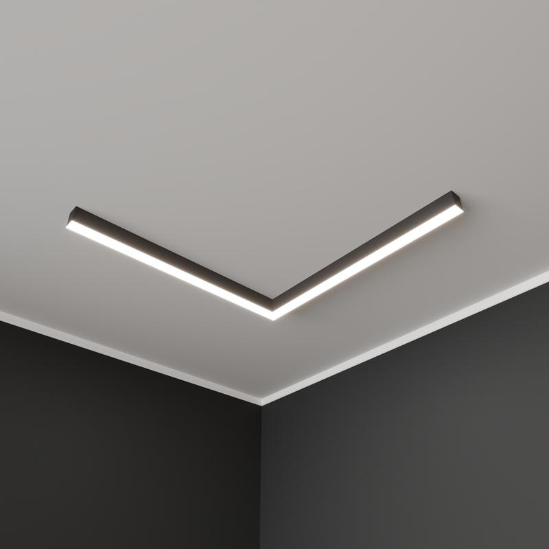 светильник светодиодный rve-pls5070-symbol-l-998-n 52вт 4000к 998х998х70мм сег. 998мм 50х70мм символ "l" накладной ral9006 муар сер. rvelektro rve00018727 от BTSprom.by