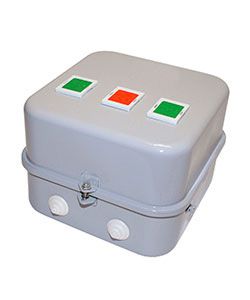 пускатель электромагнитный пм12-025661 у3 в 25а 380в/50гц 2но+4нз ip40 реверсивный с реле ртт-131 21.3-25.0а в корпусе с кнопками пуск + стоп + r электротехник et003145 от BTSprom.by