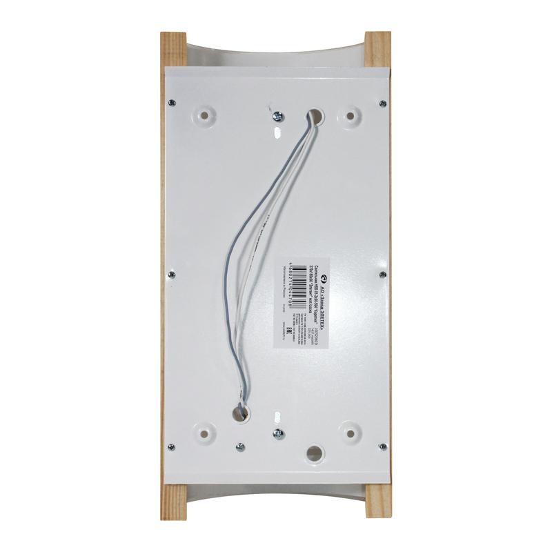  Светильник НББ 01-2х60-504 "Карелия" 370х180х66 "Элегант" матов./сосна (инд. упак.) Элетех 1005206030 фото в каталоге от BTSprom.by