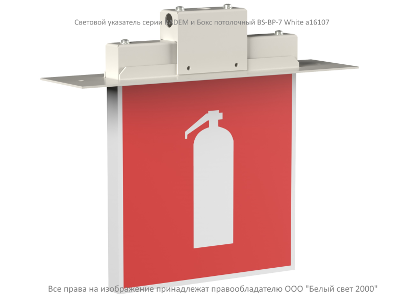  Бокс потолочный BS-BP-7 White Белый свет a16107 фото в каталоге от BTSprom.by