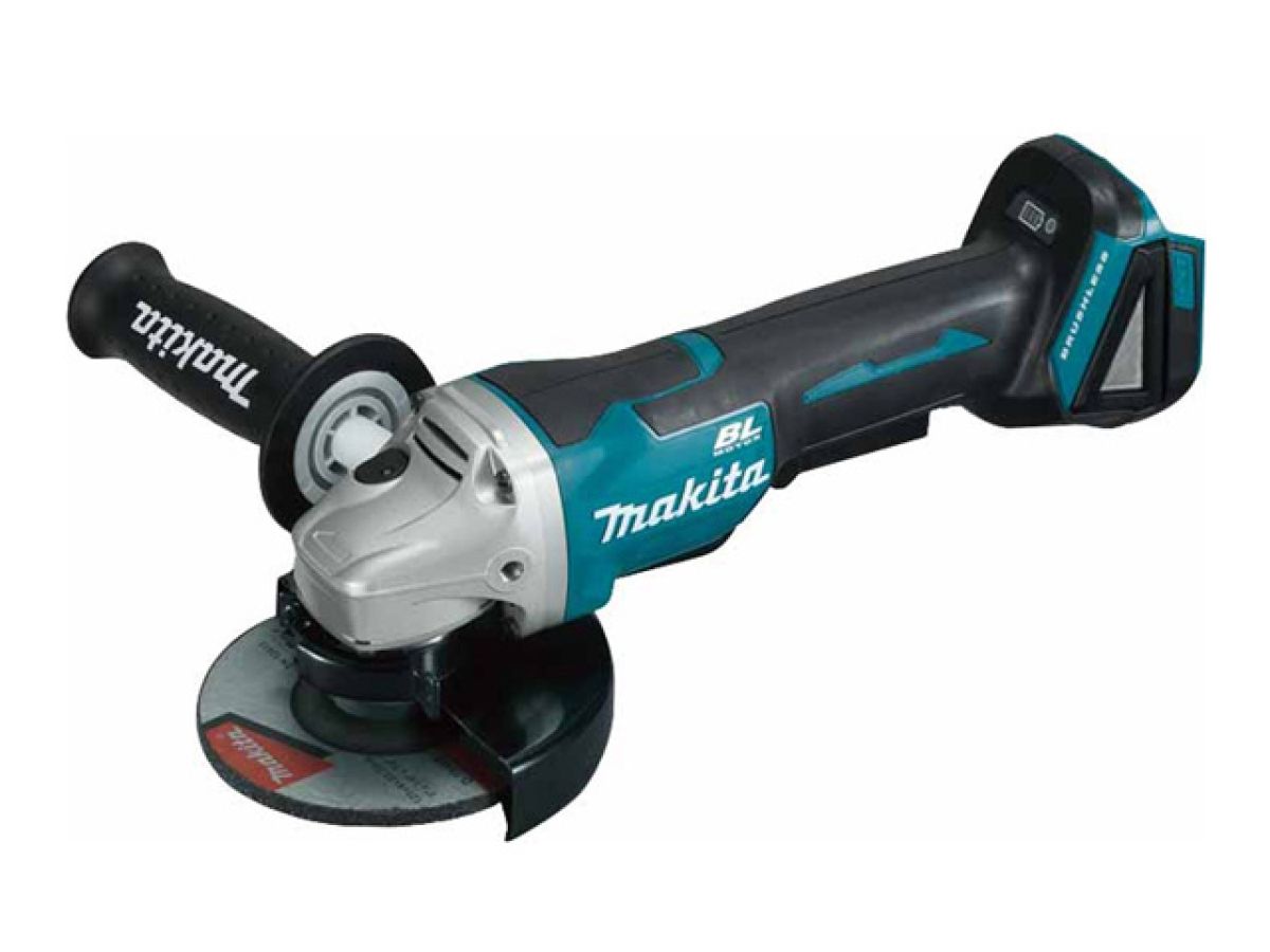 аккум. углошлифмашина makita lxt dga 505 z в кор. (18.0 в, без аккумулятора, диск 125х22.0 мм, вибро, клавишный выключатель) dga505z от BTSprom.by