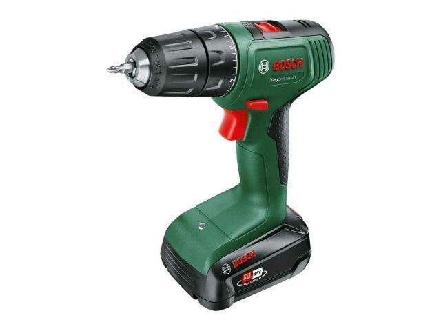 аккум. дрель-шуруповерт bosch easydrill 18v-40 (18.0 в, 1 акк., 2.0 а/ч li-ion, 2 скор., 40 нм, шурупы до 8 мм) от BTSprom.by