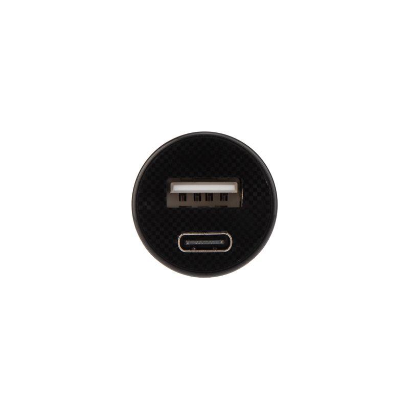  Автозарядка в прикуриватель АЗУ USB-A+USB-C 2.4А черн. Rexant 18-2228 фото в каталоге от BTSprom.by