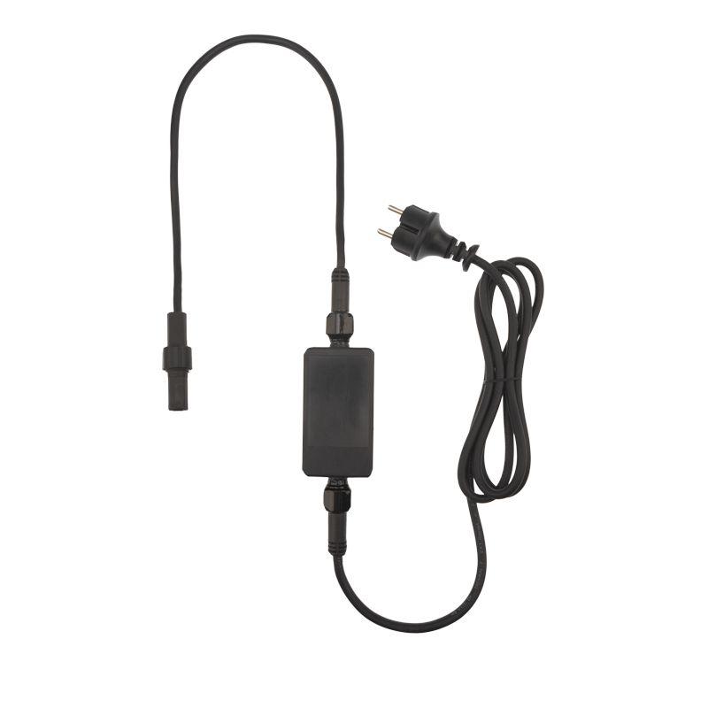  Гирлянда светодиодная "Светодиодный Дождь" 2х1.5м 360LED красн. 23Вт 230В IP67 постоян. свечение провод каучук черн. Neon-Night 237-122 фото в каталоге от BTSprom.by