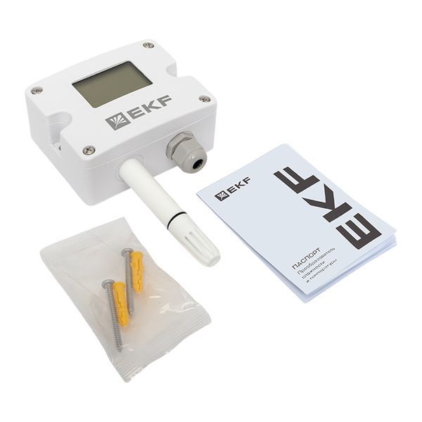  Преобразователь влажности и температуры настен. RS-485 EKF THT-101-RS фото в каталоге от BTSprom.by