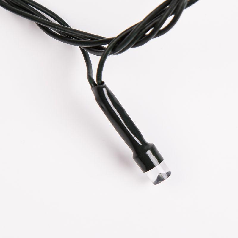  Гирлянда светодиодная "Твинкл Лайт" 20м 160LED тепл. бел. 10Вт 220-240В IP20 с контроллером 8 режимов провод ПВХ темн. зел. Neon-Night 303-116 фото в каталоге от BTSprom.by