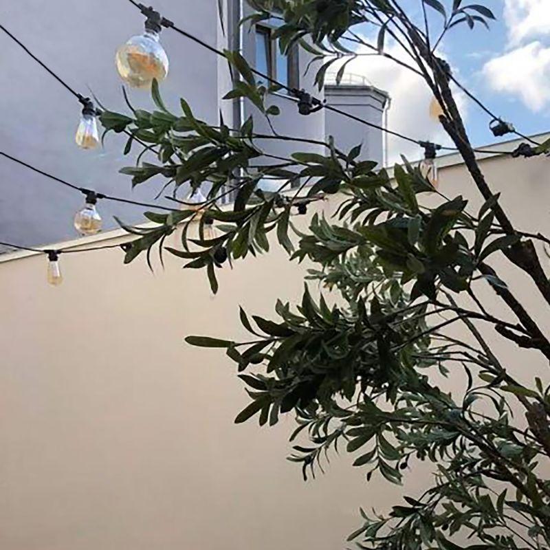  Гирлянда для сменных ламп Белт Лайт Holiday 10 ламп 8м черн. IP65 GAUSS HL070 фото в каталоге от BTSprom.by