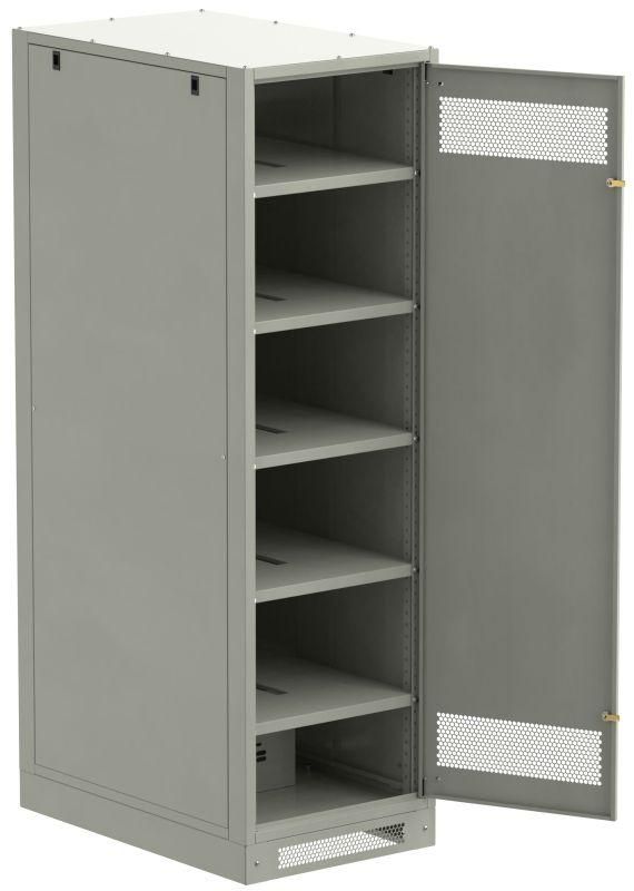 шкаф linea b (пустой) 2000х600мм дверь метал. сер. itk lb35-20h69-m от BTSprom.by