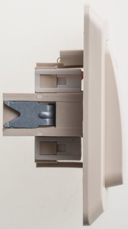  Переключатель проходной 1-кл. СП Этюд 10А IP20 с подсветкой крем. SE BC10-007K фото в каталоге от BTSprom.by