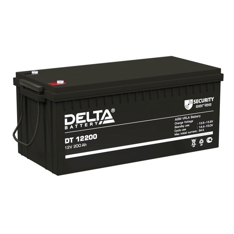 аккумулятор опс 12в 200а.ч dt 12200 delta 4614010040012 от BTSprom.by