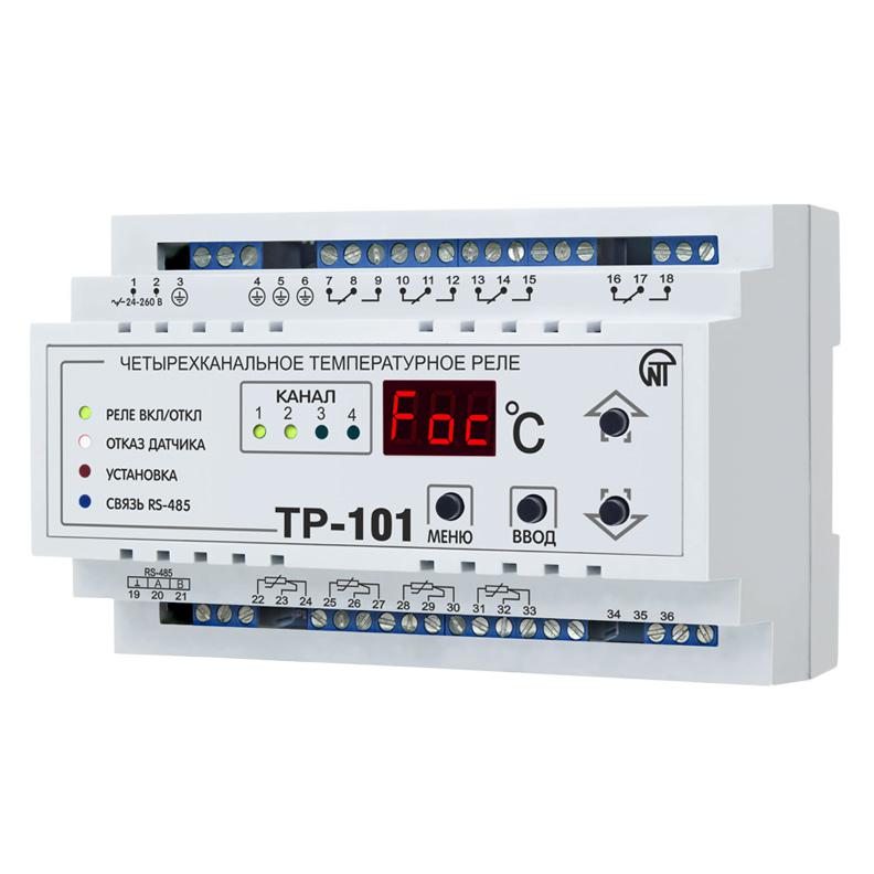 реле температурное цифровое тр-101 новатек-электро 3425606101 от BTSprom.by